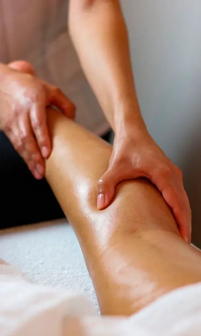Masaje para mejorar la circulación en las piernas