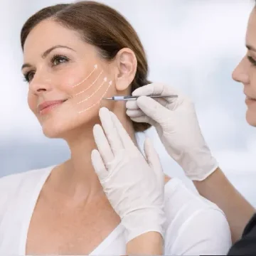 Poniendose hilos tensores